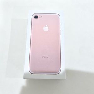 iPhone 7 Box Ross Gold Box Only